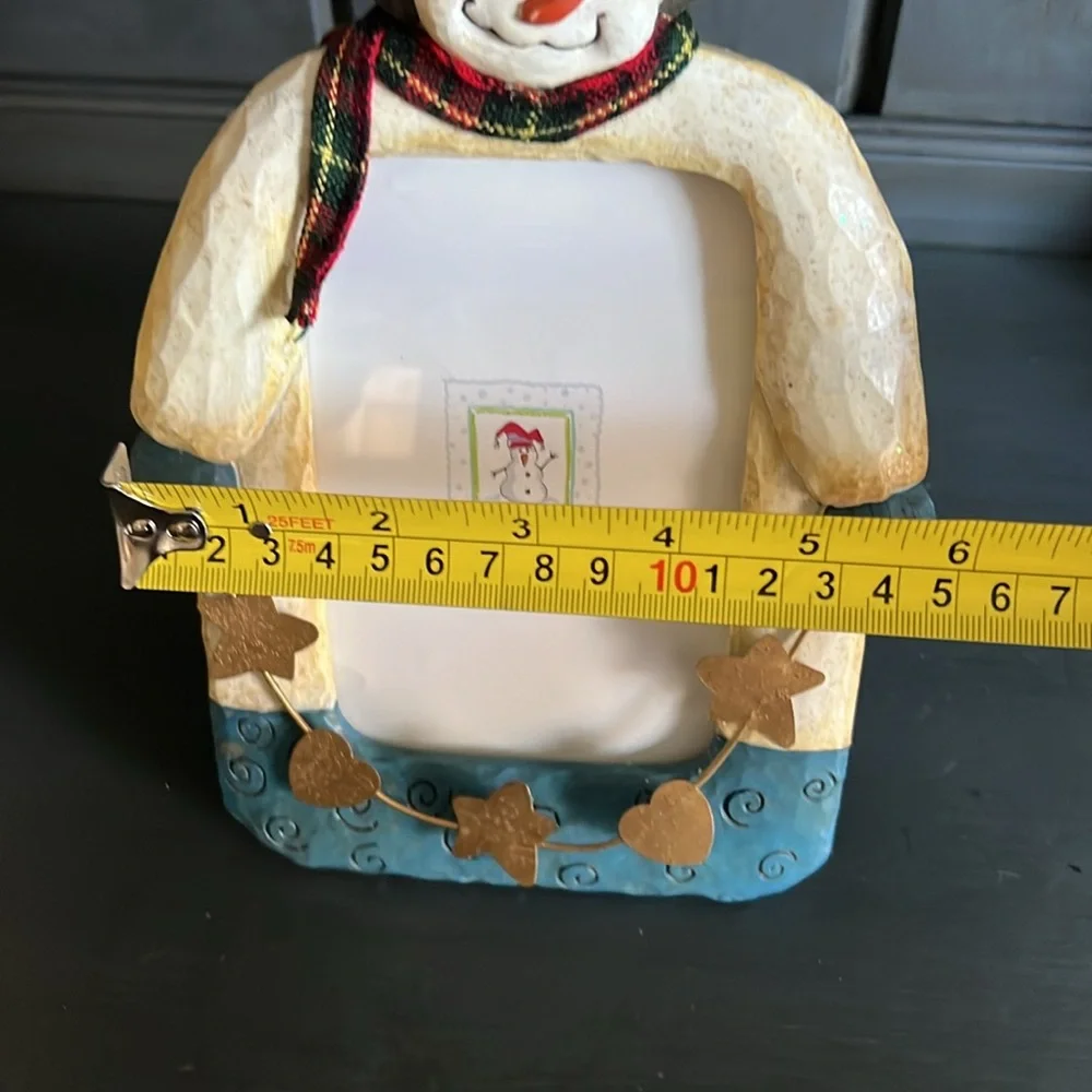 Snowman 4x6 Photo Picture Frame - Picture 7 of 7